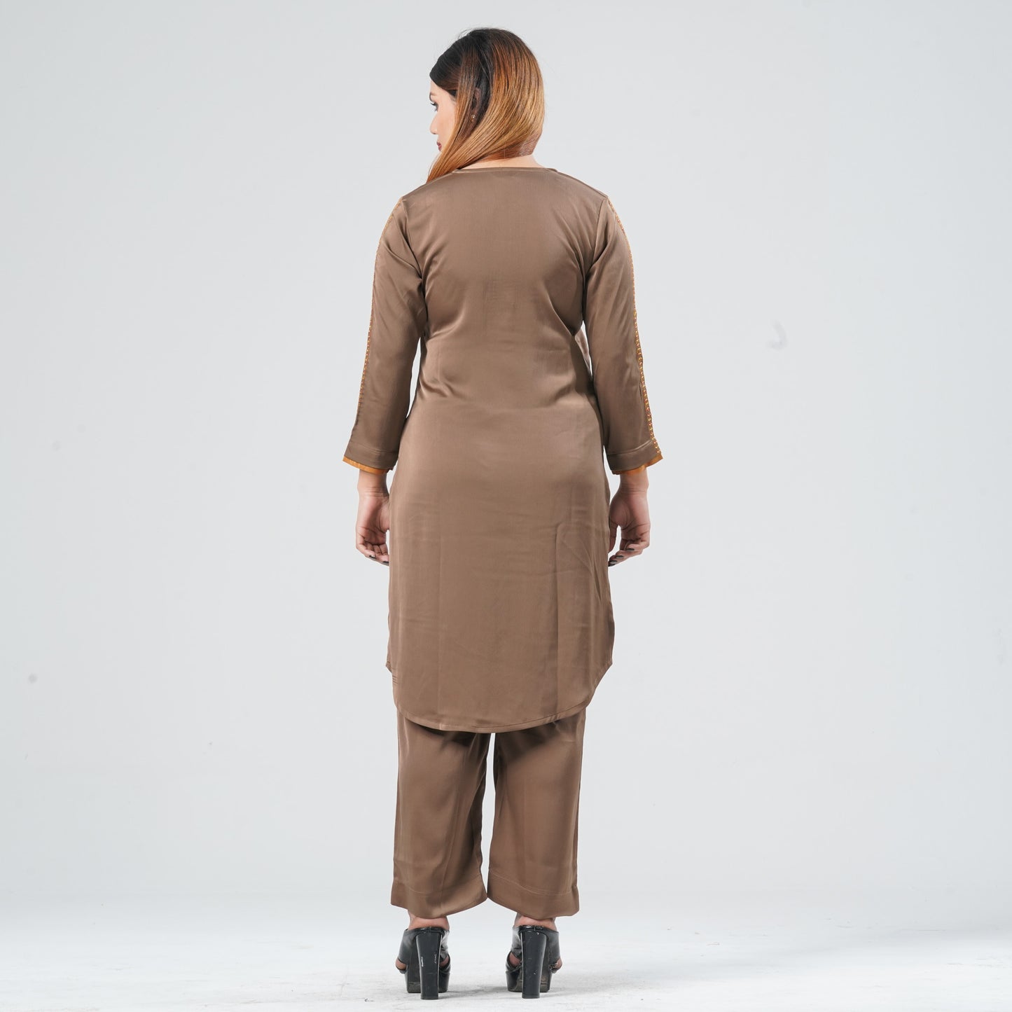 Women’s Crepe Silk Twp Piece Set