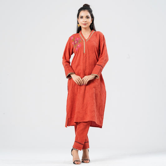 Women’s Mixed Cotton Two Piece Set