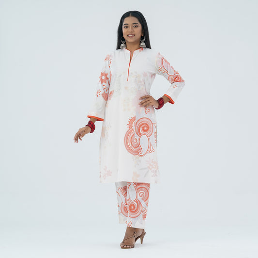 Women’s Beige Two Piece Set