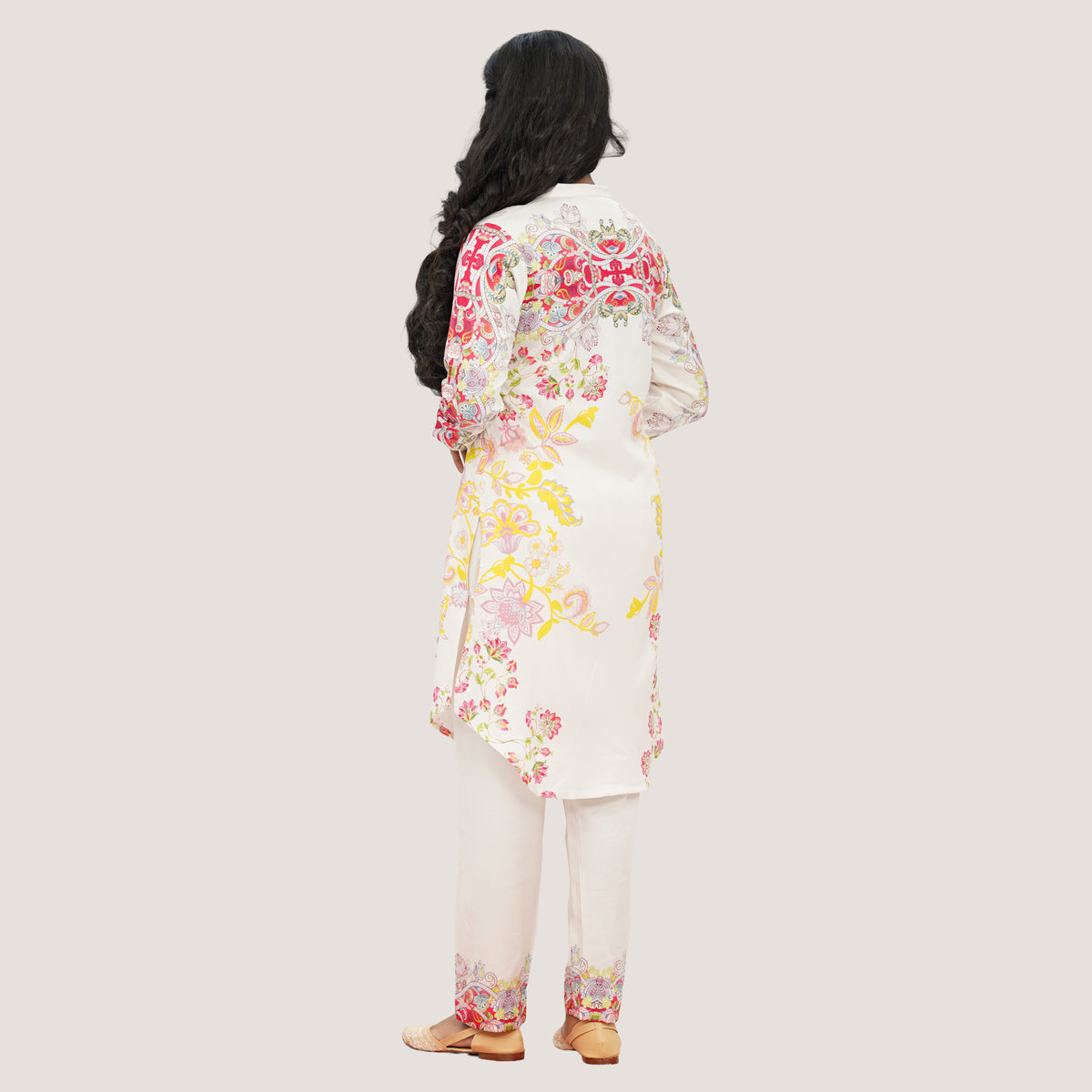 Women's White 2-Piece Set