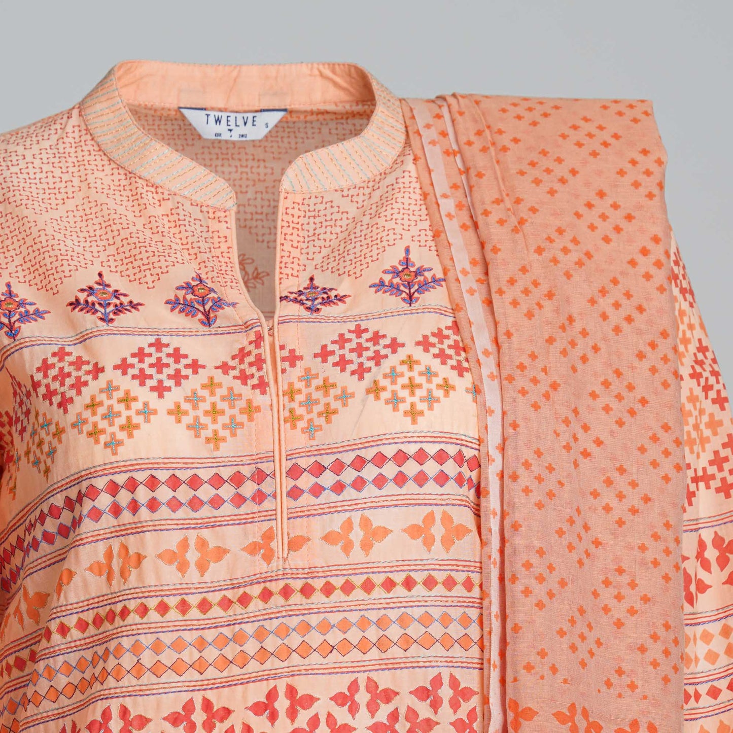 ETHNIC 3PCS-SALMON