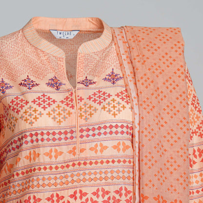 ETHNIC 3PCS-SALMON