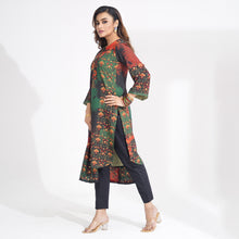 Load image into Gallery viewer, Women Multi Color Ethnic Three Piece Set
