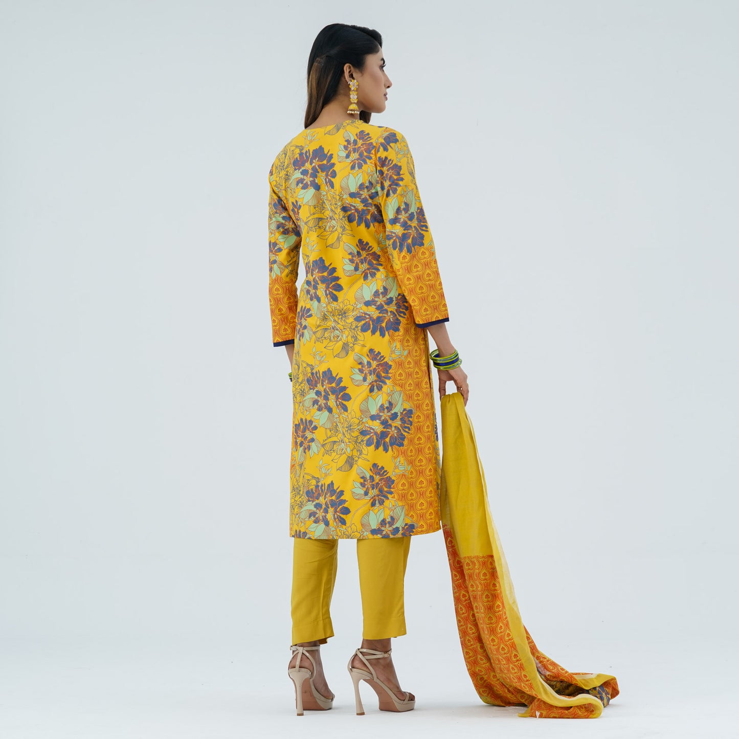 Women’s Yellow Three Piece Set