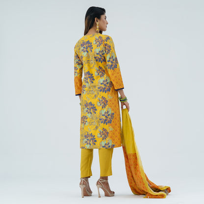 Women’s Yellow Three Piece Set