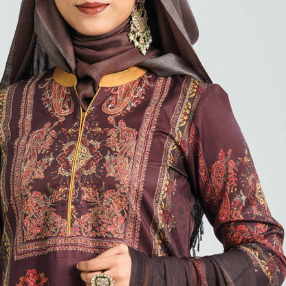 Women Blended Cotton Three Piece Set