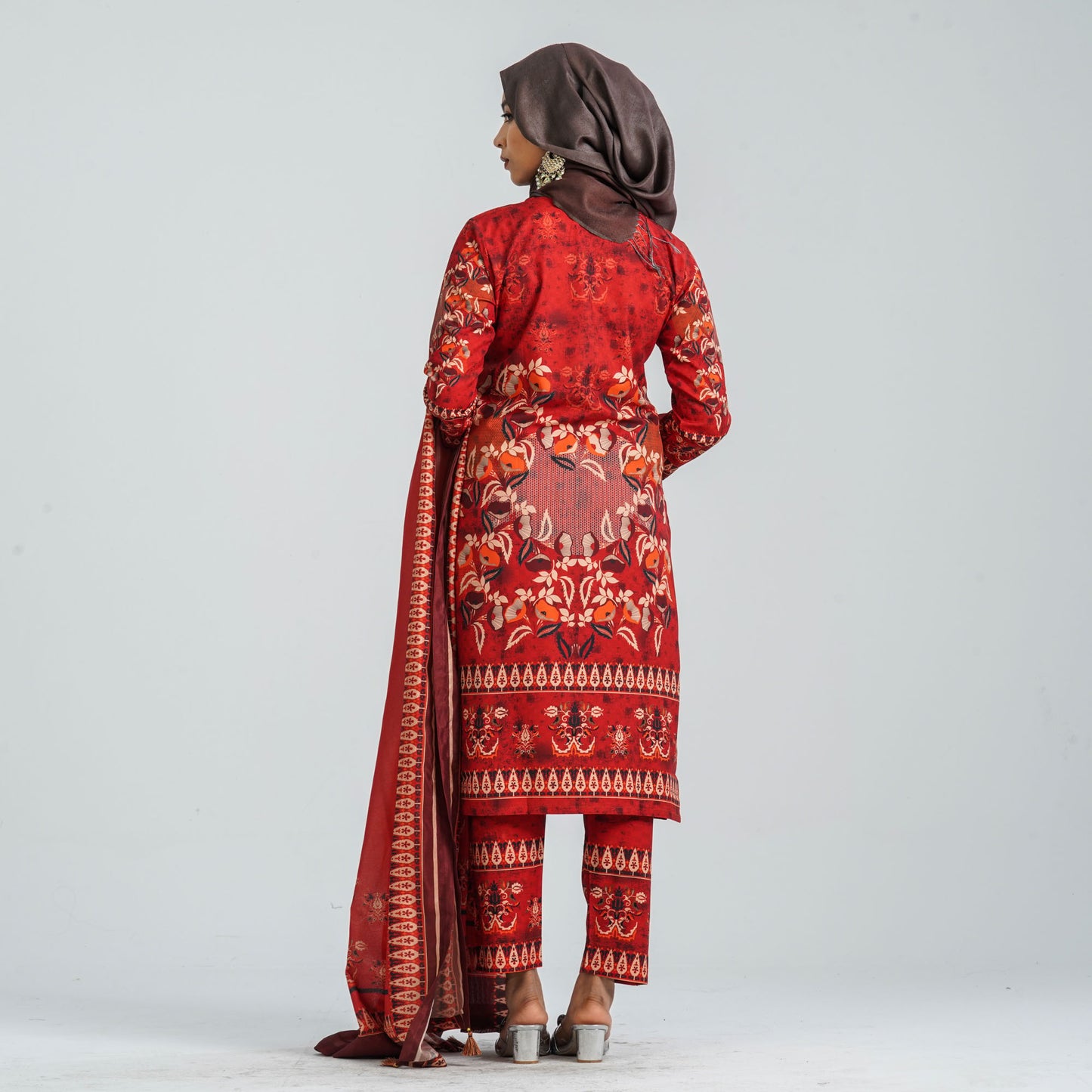 Women’s Blended Silk Three Piece Set