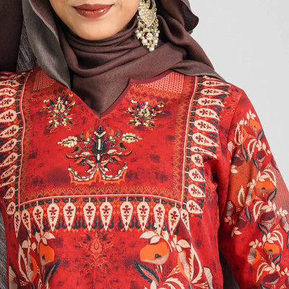 Women’s Blended Silk Three Piece Set