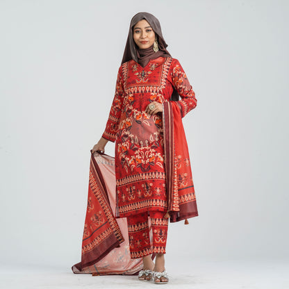 Women’s Blended Silk Three Piece Set