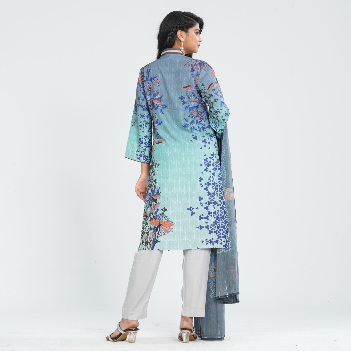 Women’s Blended Silk Three Piece Set