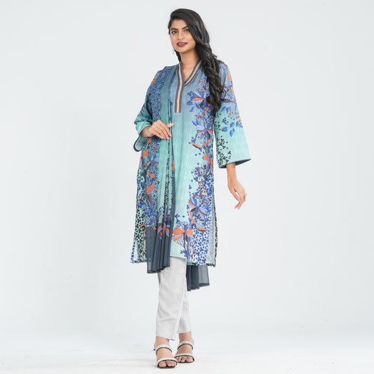 Women’s Blended Silk Three Piece Set