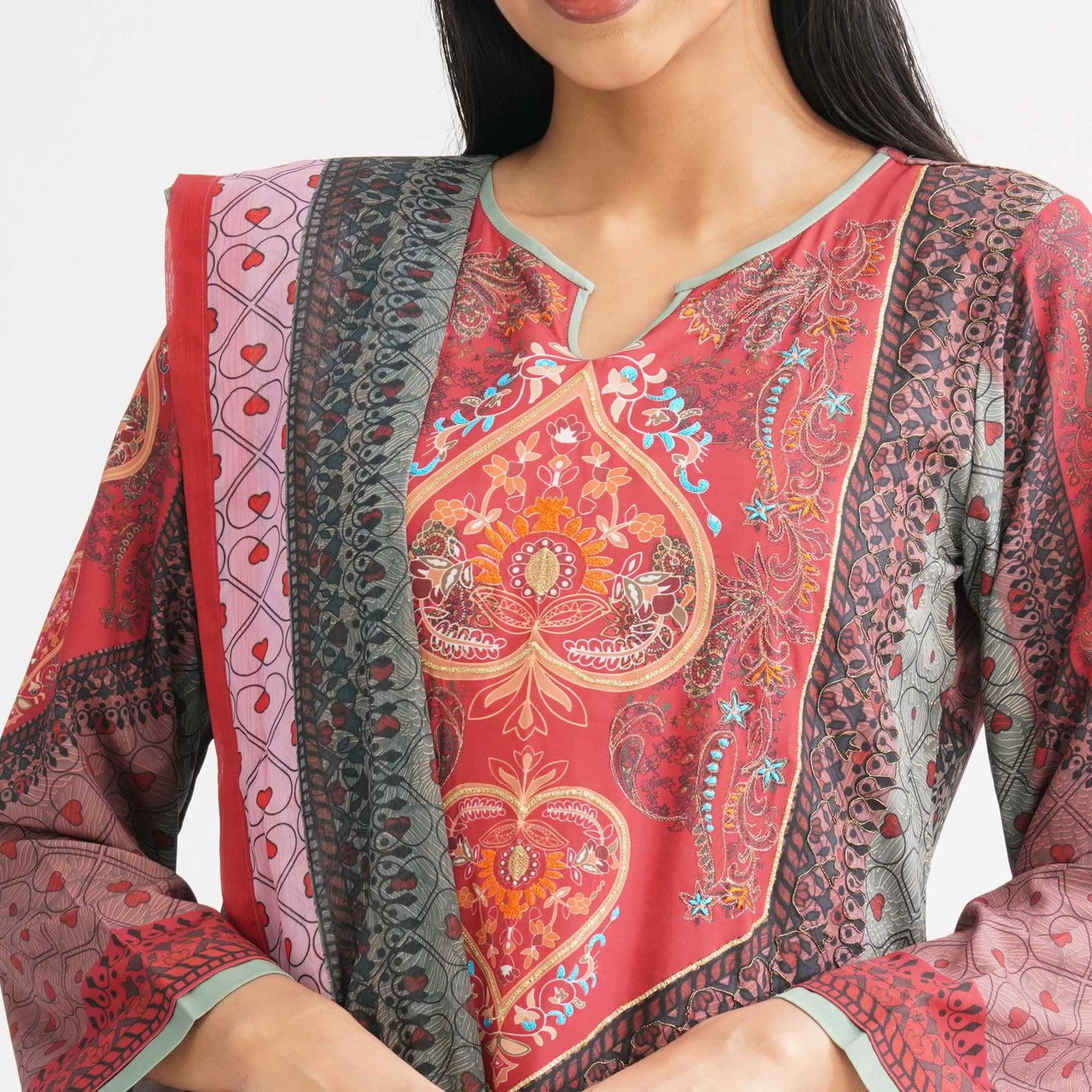 Women’s Multicolor Three-Piece Set