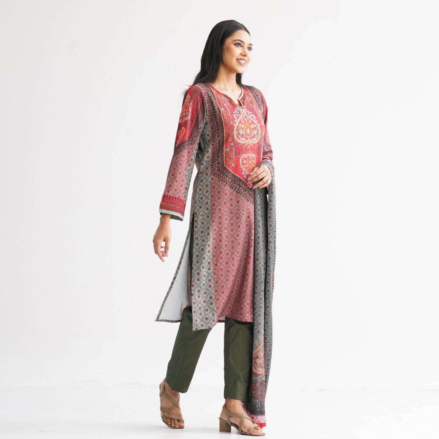 Women’s Multicolor Three-Piece Set