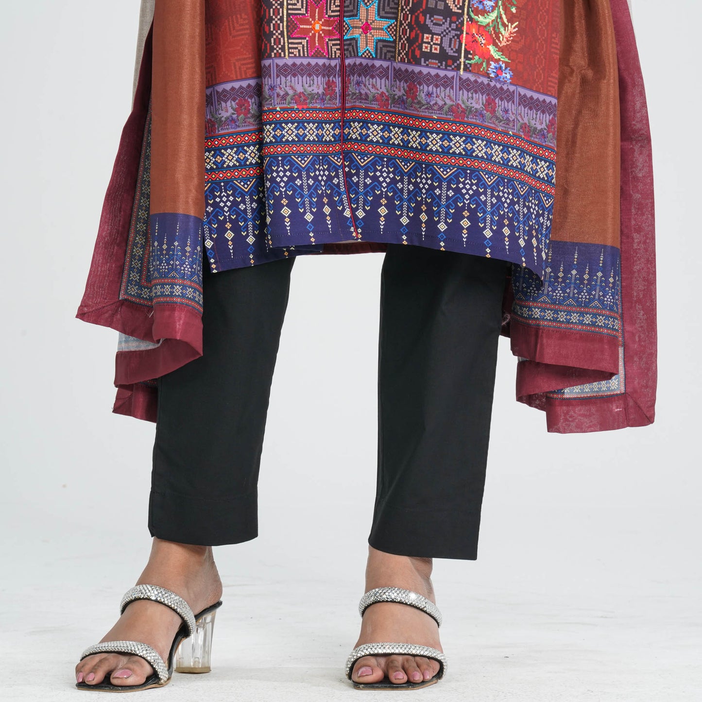 Women’s Blended Cotton Three Piece Set