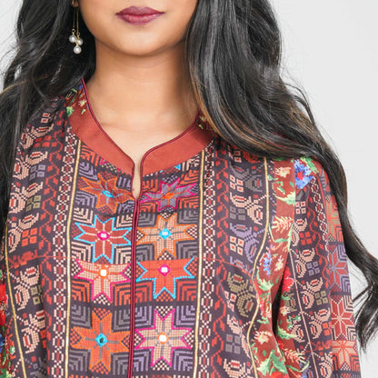 Women’s Blended Cotton Three Piece Set