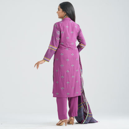 Women's Purple Three Piece Set