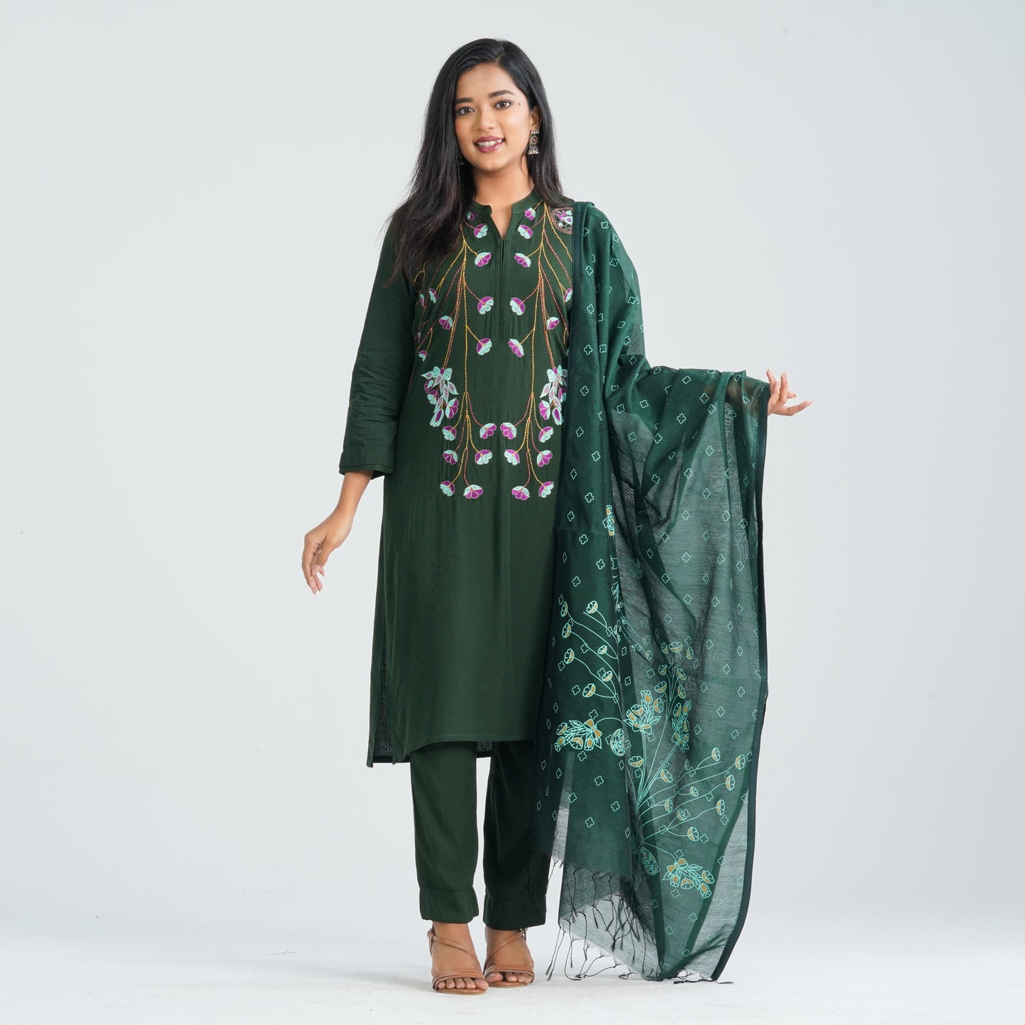 Women's Viscose Three Piece Set