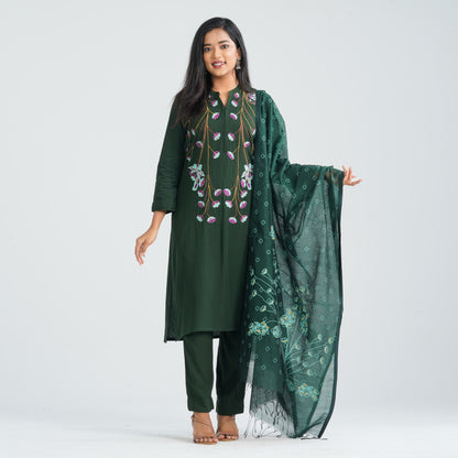 Women's Viscose Three Piece Set