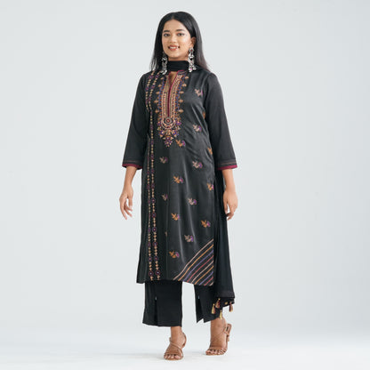 Women’s Black Three Piece Set