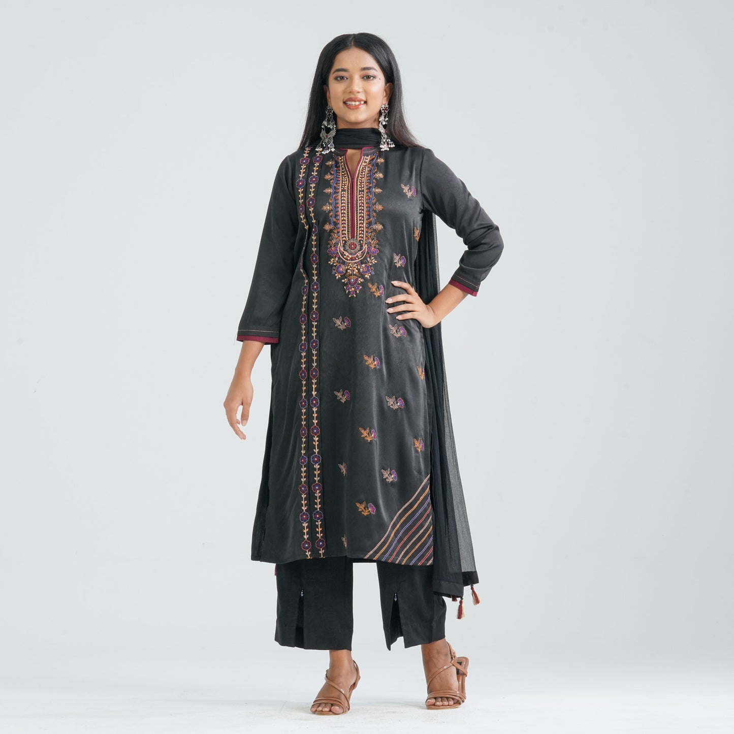 Women’s Black Three Piece Set