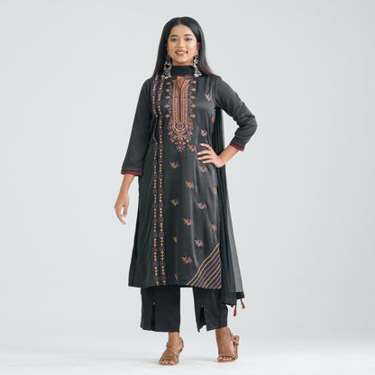 Women’s Black Three Piece Set