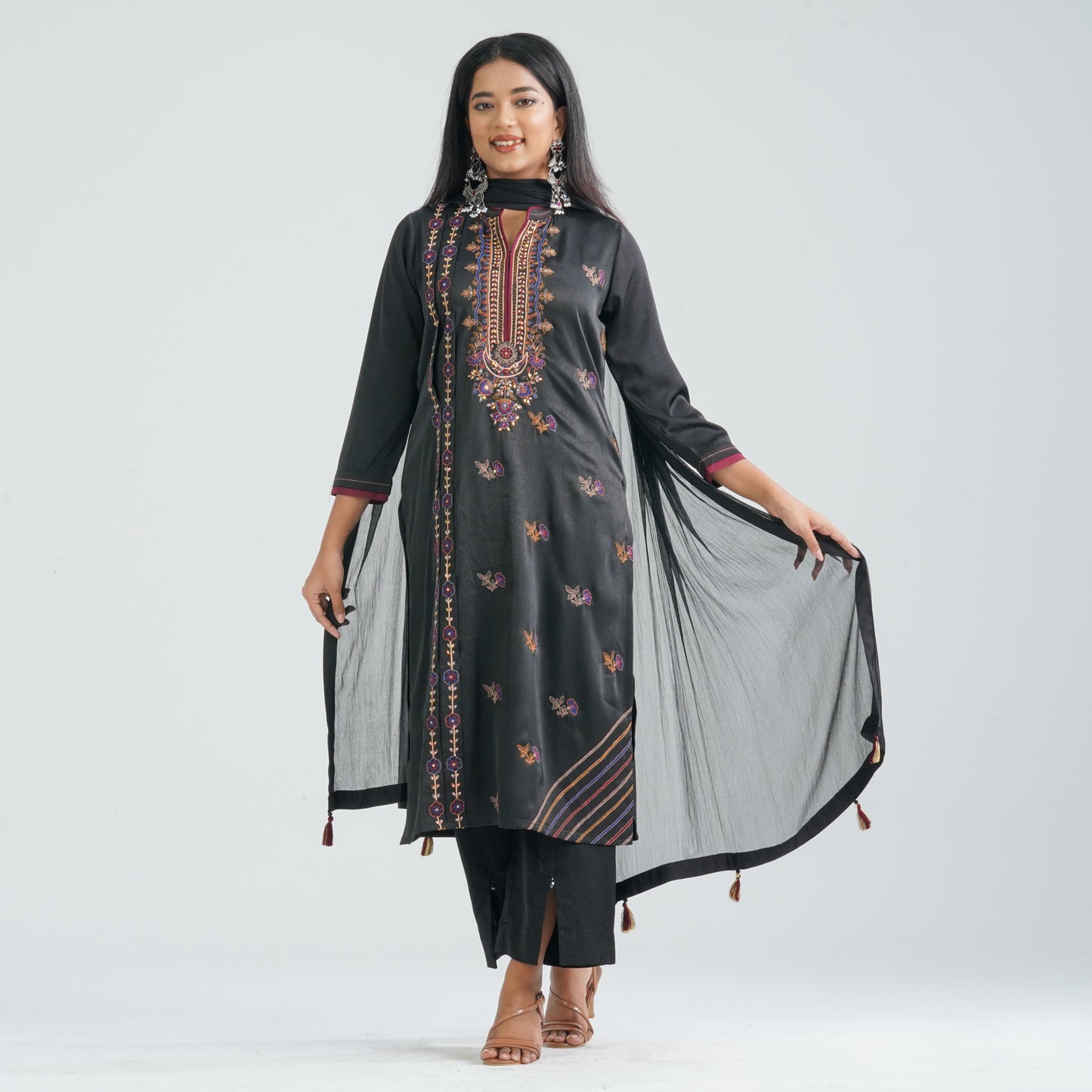 Women’s Black Three Piece Set