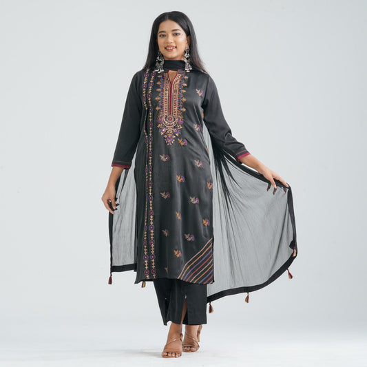 Women’s Black Three Piece Set