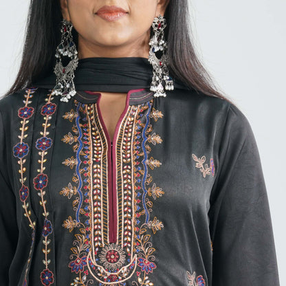 Women’s Black Three Piece Set