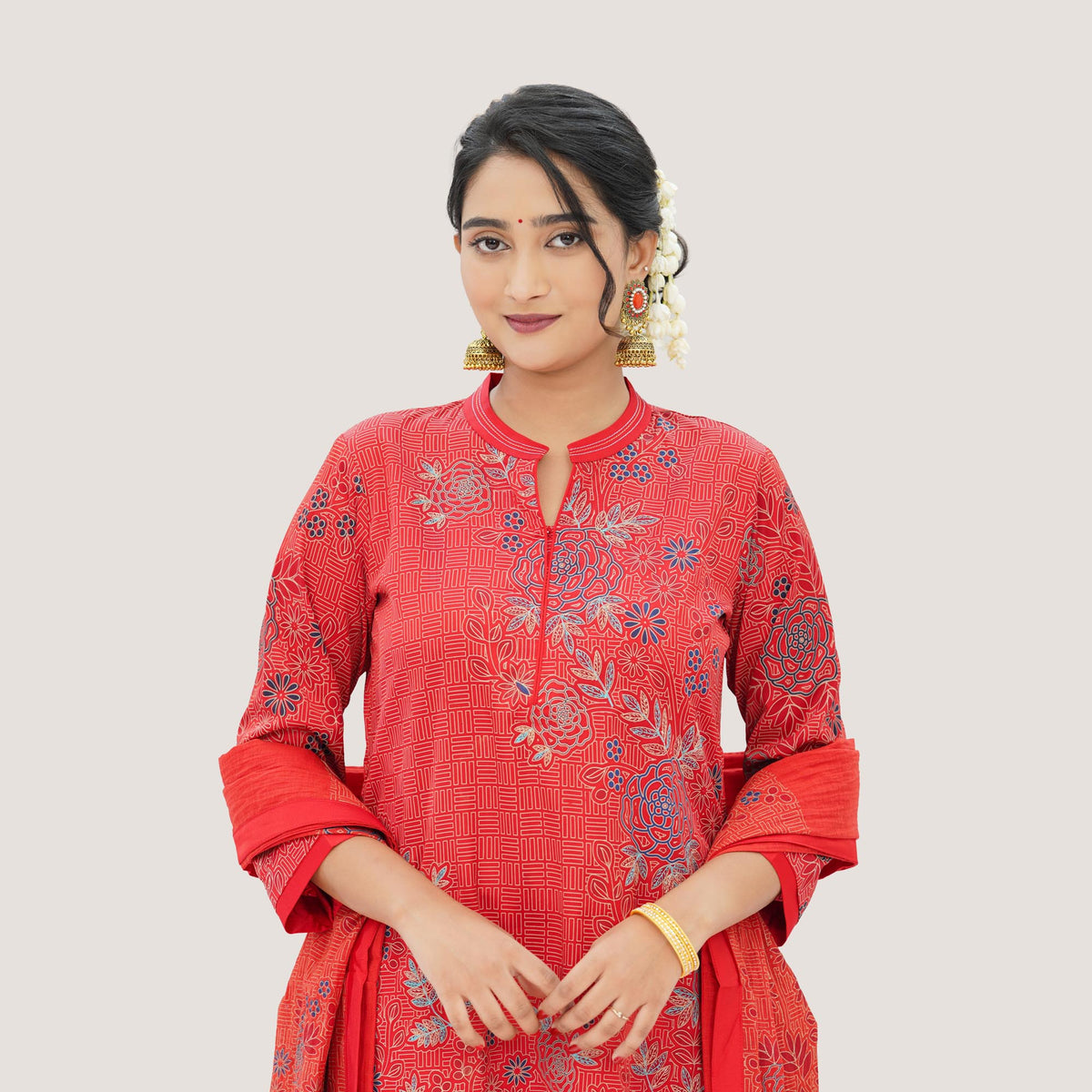 Womens Red Three Piece Set