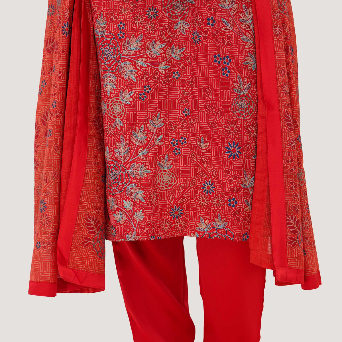 Womens Red Three Piece Set
