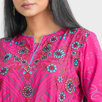 Women's Blended Silk Three Piece Set