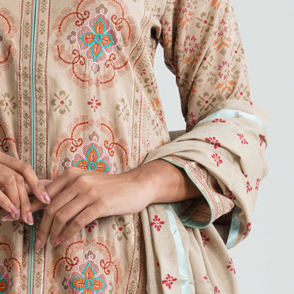 Women Viscose Three Piece Set