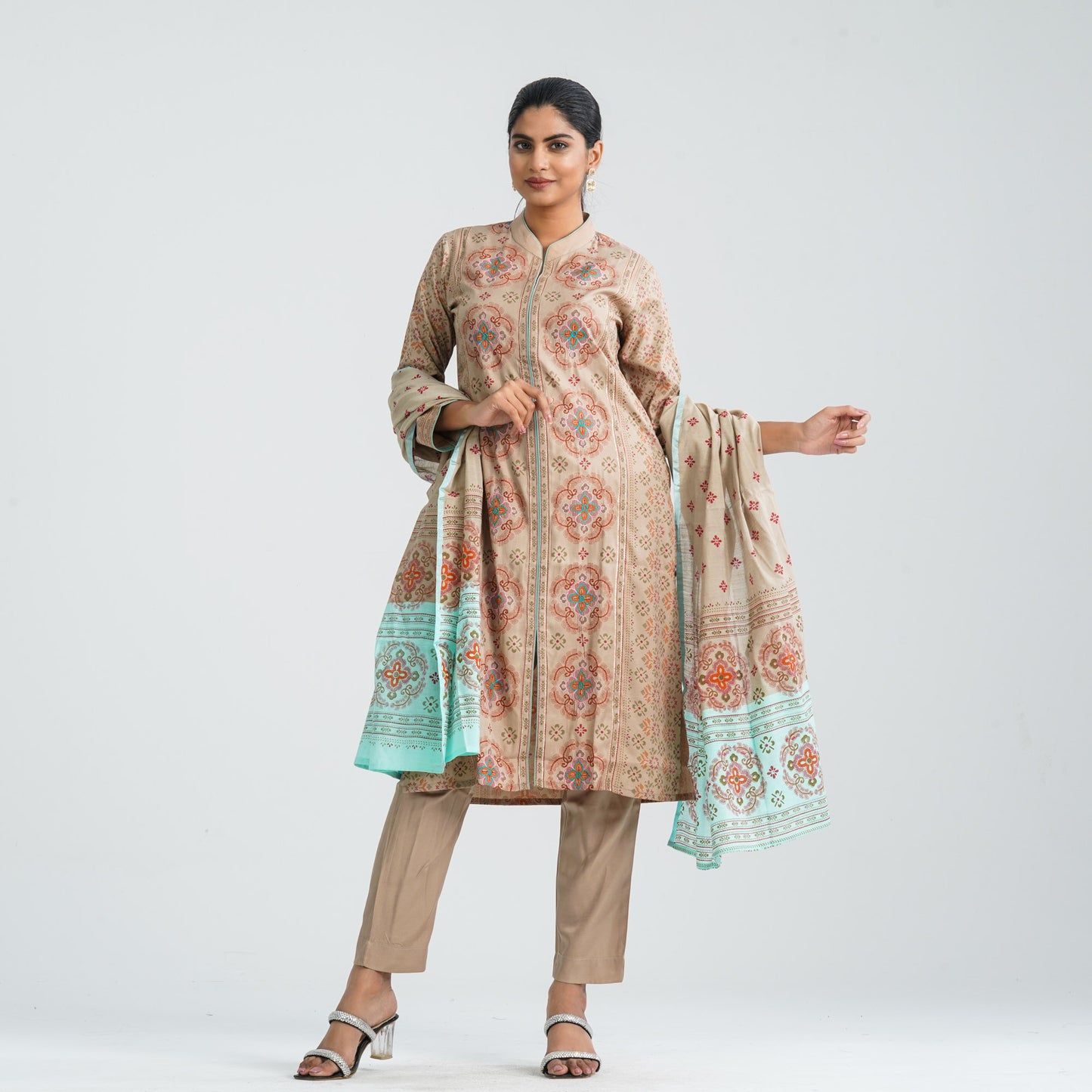 Women Viscose Three Piece Set