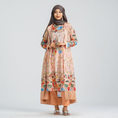 Women's Silk Georgette Three Piece Set