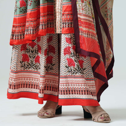 Womens Multicolor Three Piece Set