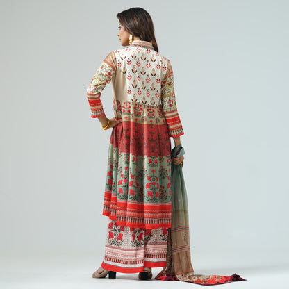 Womens Multicolor Three Piece Set