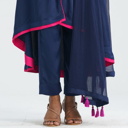 Women's Blended Silk Three Piece Set