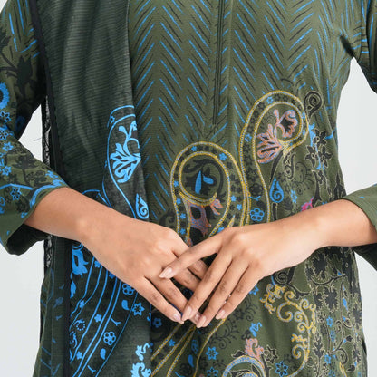 Women’s Green Three Piece Set