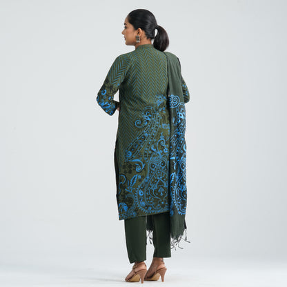 Women’s Green Three Piece Set