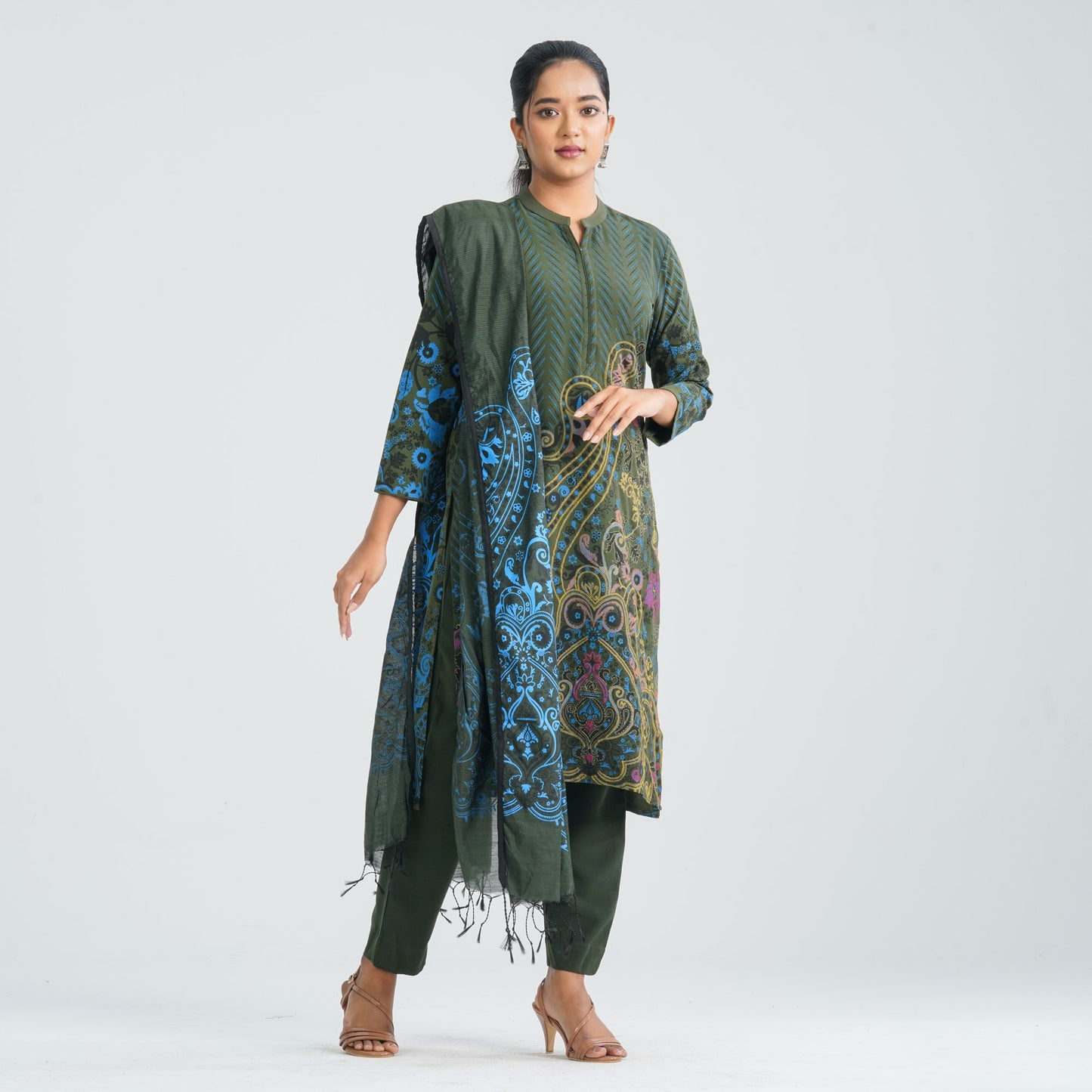 Women’s Green Three Piece Set