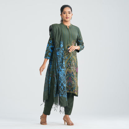 Women’s Green Three Piece Set