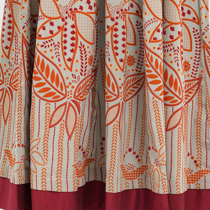 Womens Olive Kalidar Gown