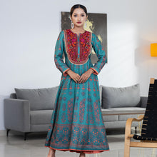 Load image into Gallery viewer, ETHNIC GOWN-GREEN
