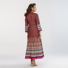 Load image into Gallery viewer, Women&#39;s Multi-Color Ethnic Gown
