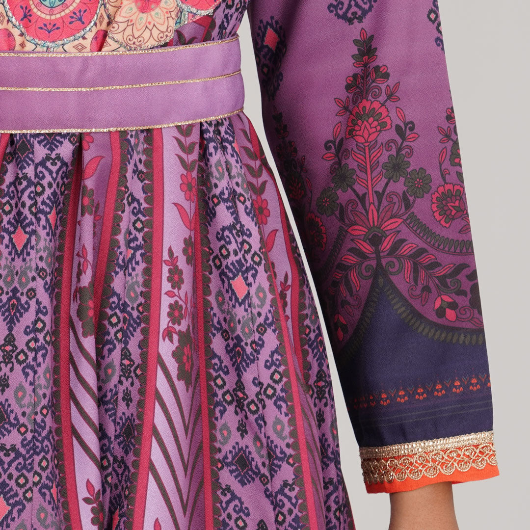 Womens Ethnic Gown- Multi Color