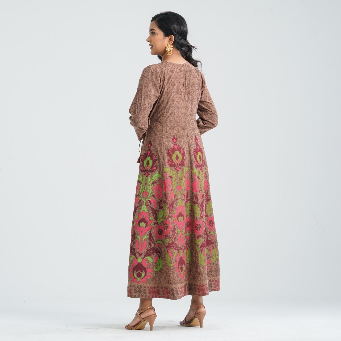 Women's Half-Silk Gown