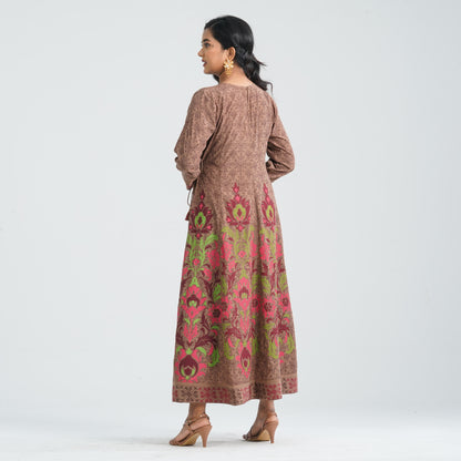 Women's Half-Silk Gown