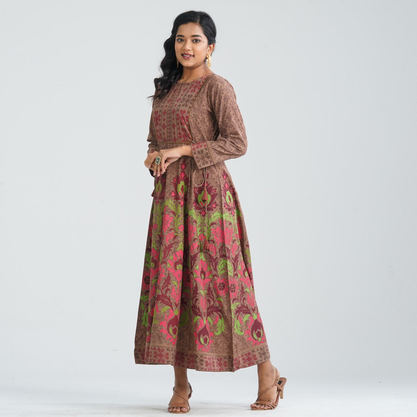 Women's Half-Silk Gown