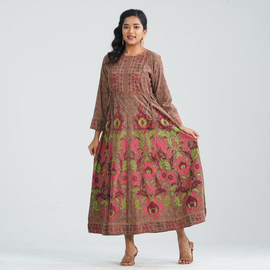 Women's Half-Silk Gown