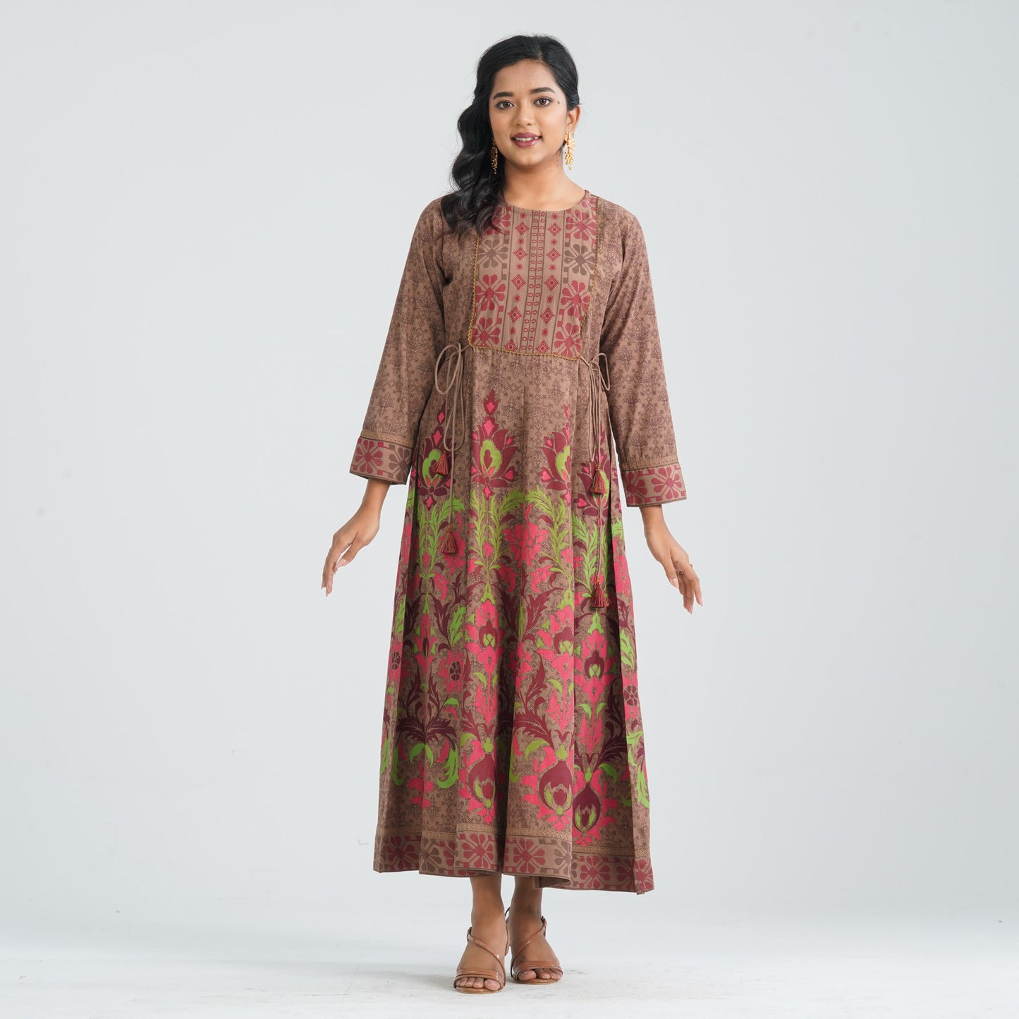 Women's Half-Silk Gown